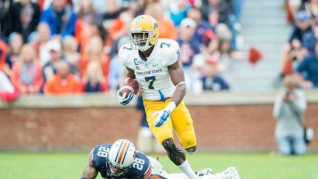 Well-rounded San Jose State star RB Tyler Ervin excels in real estate, hair cutting and rushing (2nd in nation)